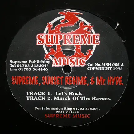 Supreme , Sunset Regime & Mr. Hyde - Let's Rock