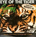 7inch Vinyl Single - Survivor - Eye Of The Tiger (Theme From Rocky III) - Silver injection moulded labels, LH Die cut