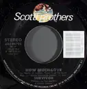 7inch Vinyl Single - Survivor - How Much Love