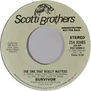 7inch Vinyl Single - Survivor - The One That Really Matters