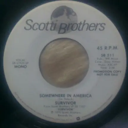 Survivor - Somewhere In America