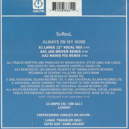 SuReal - Always on My Mind