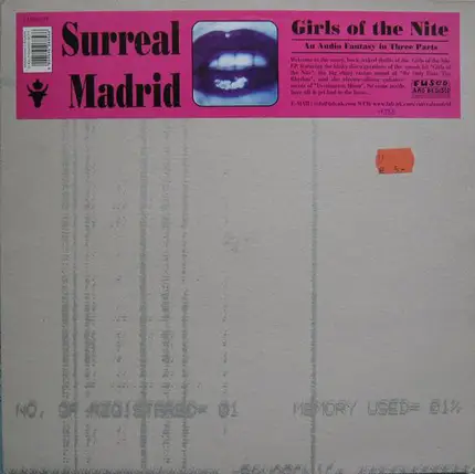 Surreal Madrid - Girls Of The Nite EP