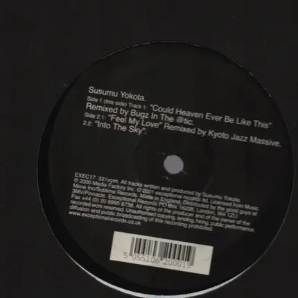 Susumu Yokota - Could Heaven Ever Be Like This (Remixes)
