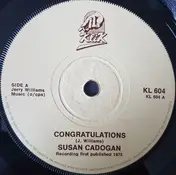 Susan Cadogan - Congratulations / In The Ghetto