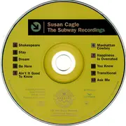CD - Susan Cagle - The Subway Recordings