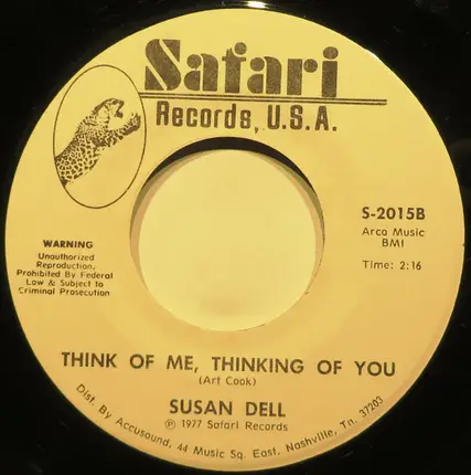 Susan Dell - Tonight I'm Feelin' You All Over Again