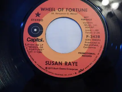Susan Raye - My Heart Skips A Beat / Wheel Of Fortune
