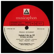 LP - Schubert - Fantasie Op. 159 / Sonate Op. 162