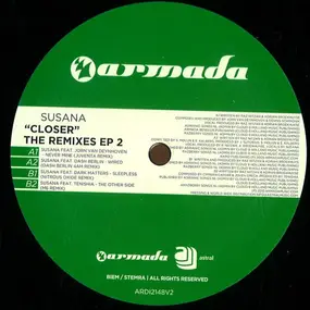 Susana - Closer - The Remixes EP 2