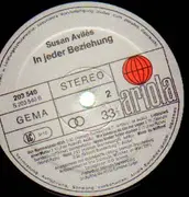 LP - Susan Avilés - In Jeder Beziehung