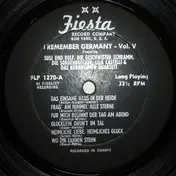 Geschwister Schramm - I Remember Germany - Vol. V