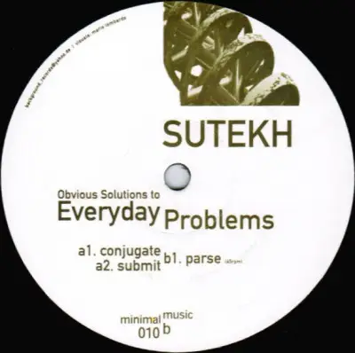 Sutekh - Obvious Solutions To Everyday Problems