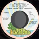 7inch Vinyl Single - Sutherland Brothers And Quiver - (I Don't Wanna Love You But) You Got Me Anyway