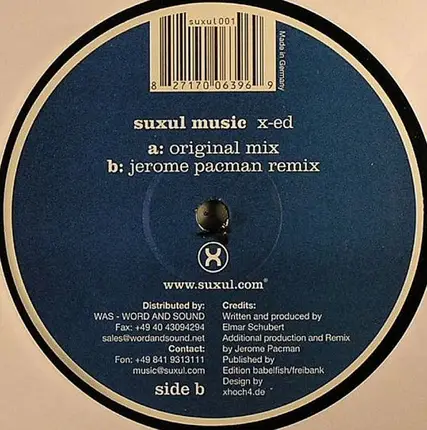 Suxul Music - X-ed