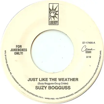 Suzy Bogguss - Just Like The Weather