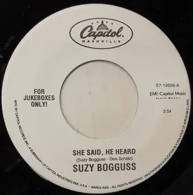 Suzy Bogguss - She Said, He Heard