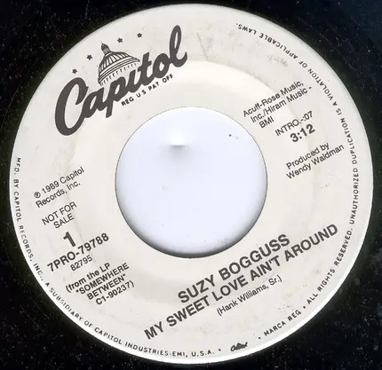 Suzy Bogguss - My Sweet Love Ain't Around