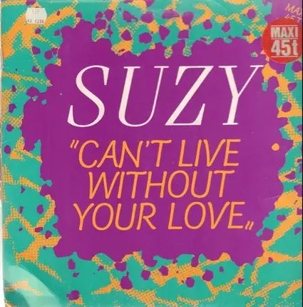 Suzy - Can't Live Without Your Love