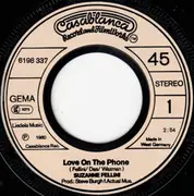 7inch Vinyl Single - Suzanne Fellini - Love On The Phone