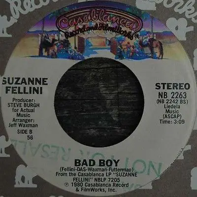 Suzanne Fellini - Permanent Damage / Bad Boy