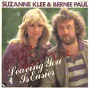 7inch Vinyl Single - Suzanne Klee & Bernie Paul - Leaving You Is Easier - signed