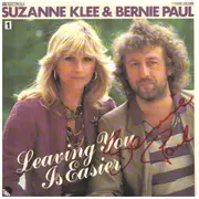 7inch Vinyl Single - Suzanne Klee & Bernie Paul - Leaving You Is Easier - signed