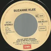 7inch Vinyl Single - Suzanne Klee - Ich Bin Dein Engel Bis Zum Morgen