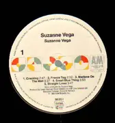 LP - Suzanne Vega - Suzanne Vega - Label variation white / lyric booklet