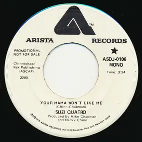 Suzi Quatro - Your Mamma Won't Like Me (mono/stereo)