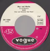 7inch Vinyl Single - Suzie - Max Und Moritz / Wenn Ich Mich Einmal Verliebe