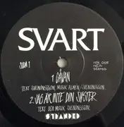 7inch Vinyl Single - Svart - Sår - EP