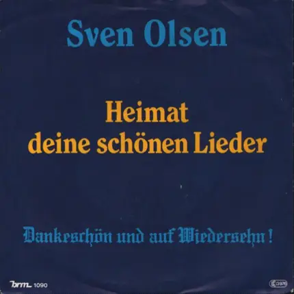 sven olsen - Heimat, deine schönen lieder
