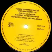 LP - Sven-Åke Johansson / Alexander Von Schlippenbach With Walter Gauchel / Michael Bahner - Versuch Der Rekonstruktion Einer Vergangenen Zeit