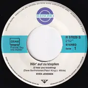 7inch Vinyl Single - Sven Jenssen - Hör' Auf Zu Klopfen (I Hear You Knocking)