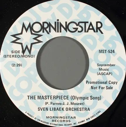 Sven Libaek And His Orchestra - The Masterpiece (Olympic Song)