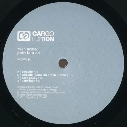 Sven Tasnadi - Petit Four Ep