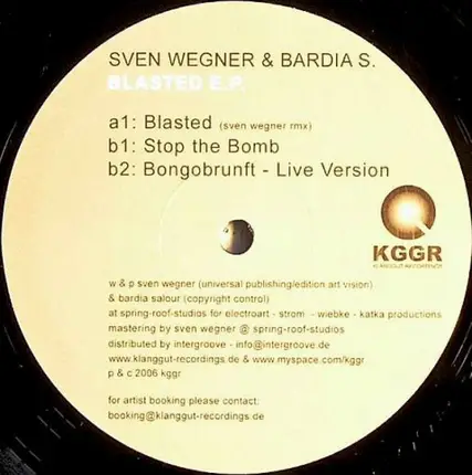 Sven Wegner, Bardia Salour - Blasted EP