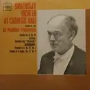LP - Prokofiev / Rachmaninoff / Sviatoslav Richter - At Carnegie Hall - All Prokofiev Program October 23, 1960 - Mono