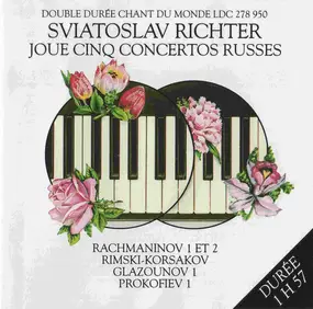 Sergej Rachmaninoff - Joue cinq concertos Russes