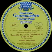 10'' - Wolfgang Amadeus Mozart - Klavierkonzert Nr. 20 D- Moll • Piano Concerto No. 20 In D Minor