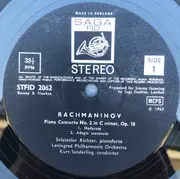 LP - Rachmaninov - Piano Concerto No. 2 Opus 18 w  Sviatoslav Richter