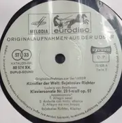 Double LP - Sviatoslav Richter - Spielt Rachmaninoff - Glasunow - Beethoven - Gatefold Sleeve