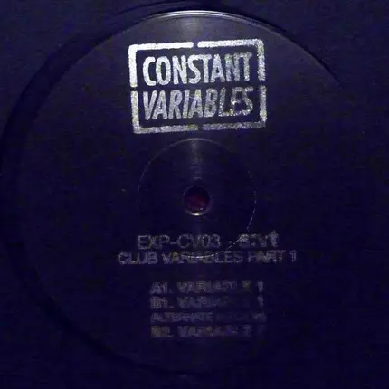 S:VT - Club Variables Part 1