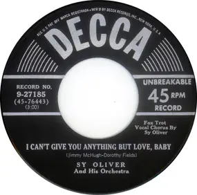 Sy Oliver - I Can't Give You Anything But Love, Baby