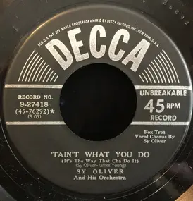 Oliver - 'Tain't What You Do (It's The Way That Cha Do It) / Ain't She Sweet