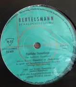 10'' - Johann Strauss / Offenbach / Franz von Suppé - Festliche Ouvertüren - Mono