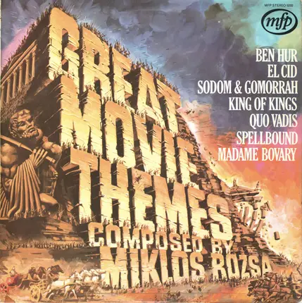 Symphony Orchestra Of Rome Conducted By Miklós Rózsa And Carlo Savina - Great Movie Themes