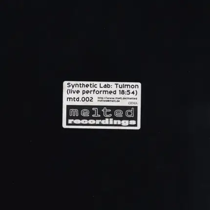 Synthetic Lab - Tulmon (Live Performed)