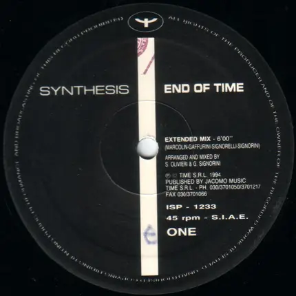 Synthesis - End Of Time